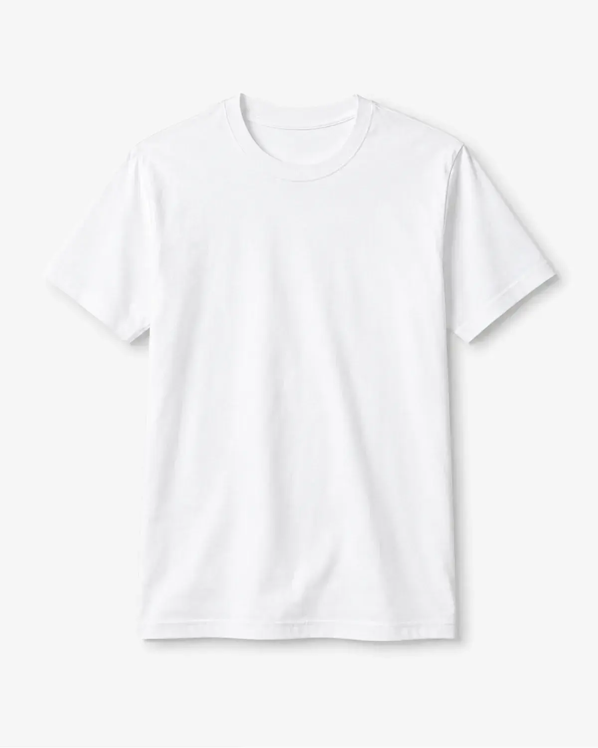 Camiseta blanca de algodón
